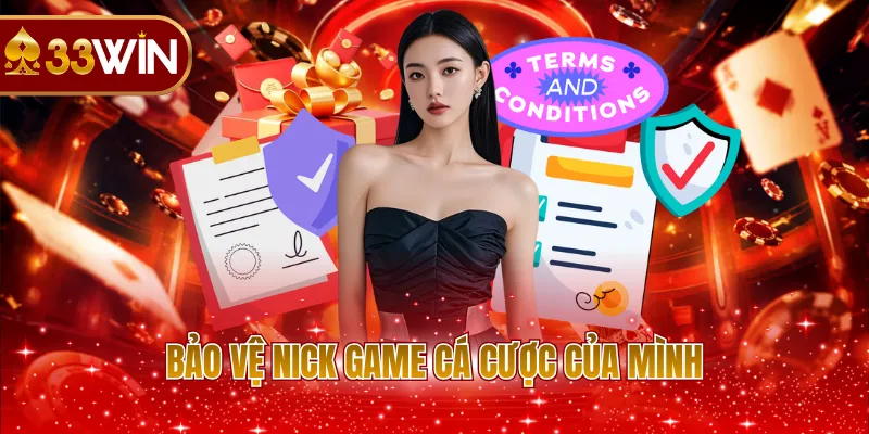 Bảo vệ nick game cá cược của mình