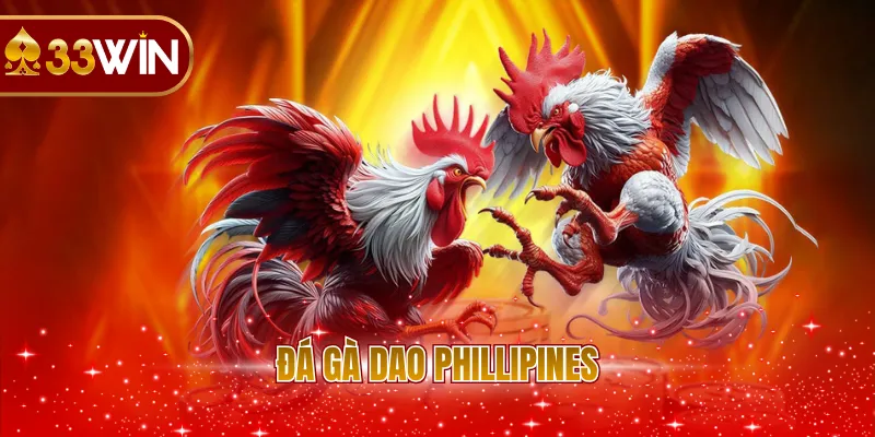 Đá gà dao Phillipines